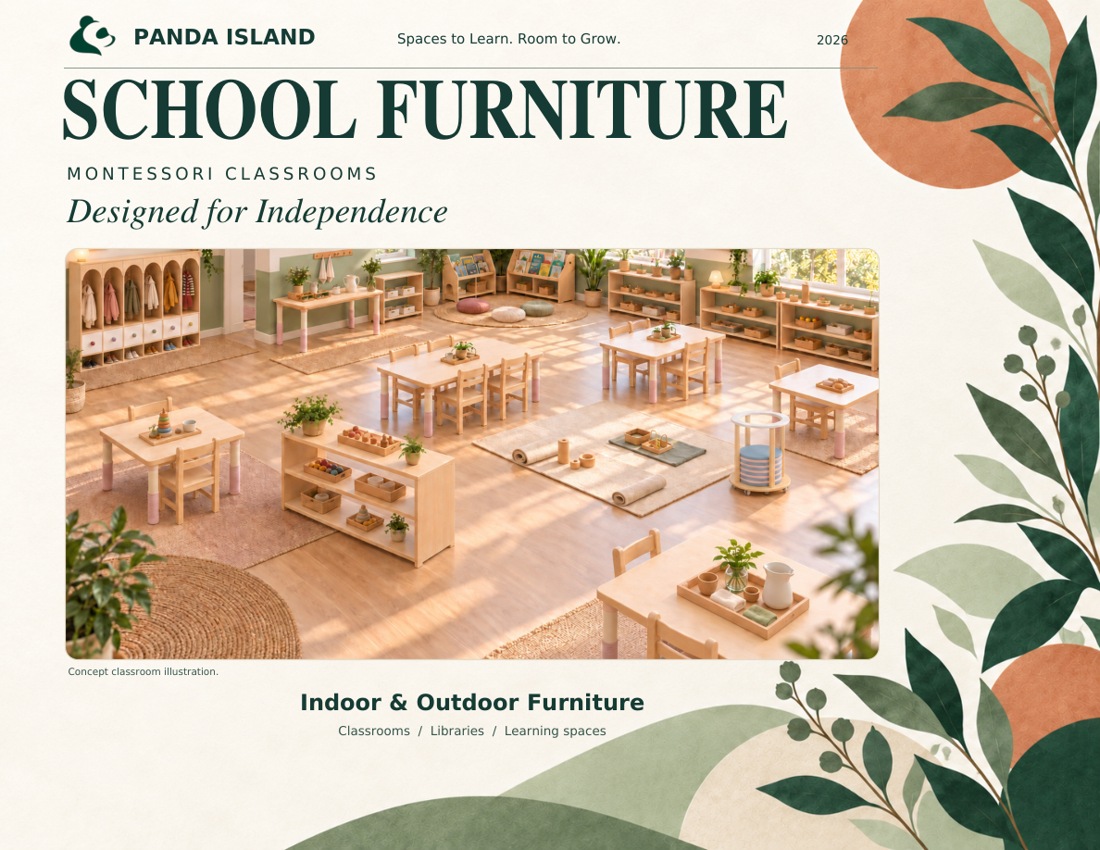 Montessori Classrooms catalogue cover